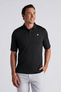 Erodym | Men's Short Sleeve Sports Polo | Black