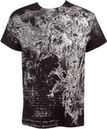 Sakkas Vines and Fleur De Lis Cotton Mens T-Shirt