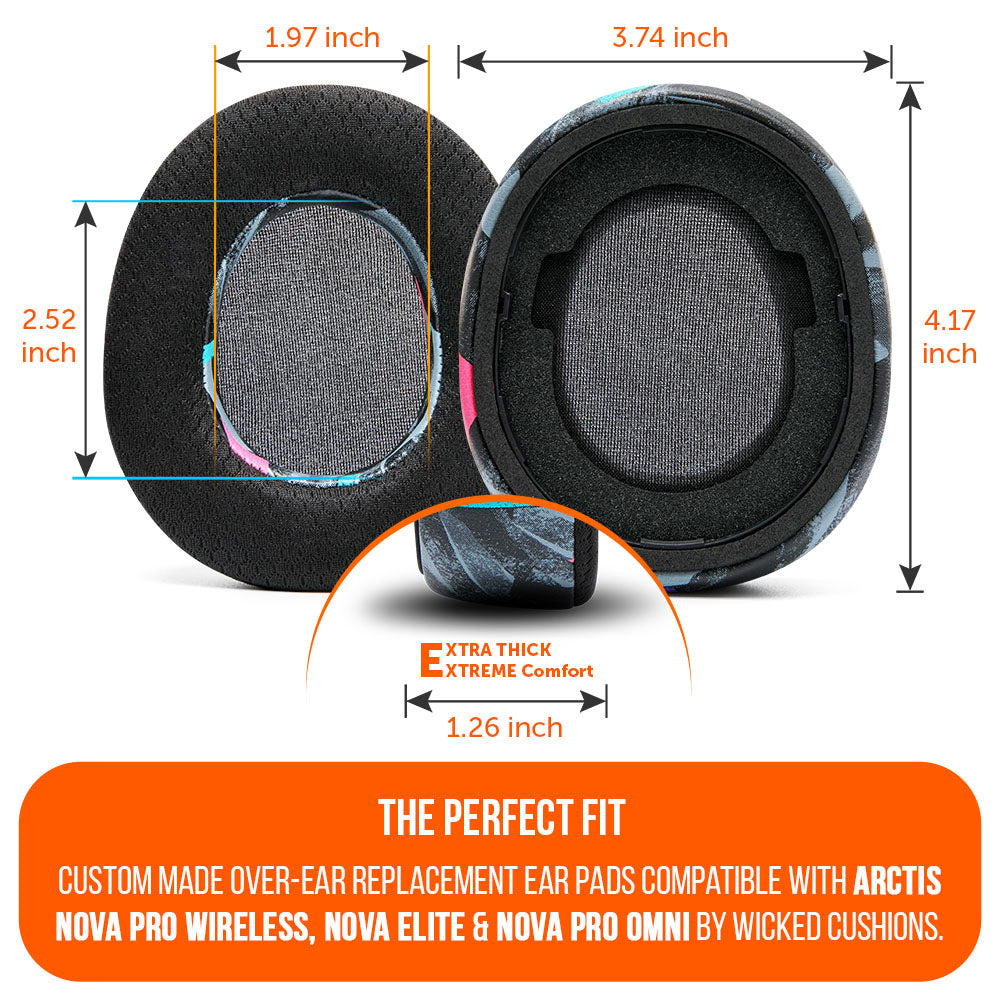 Arctis Nova Pro Wireless, Nova Elite & Nova Pro Omni Earpads - WC FreeZe Cooling Gel