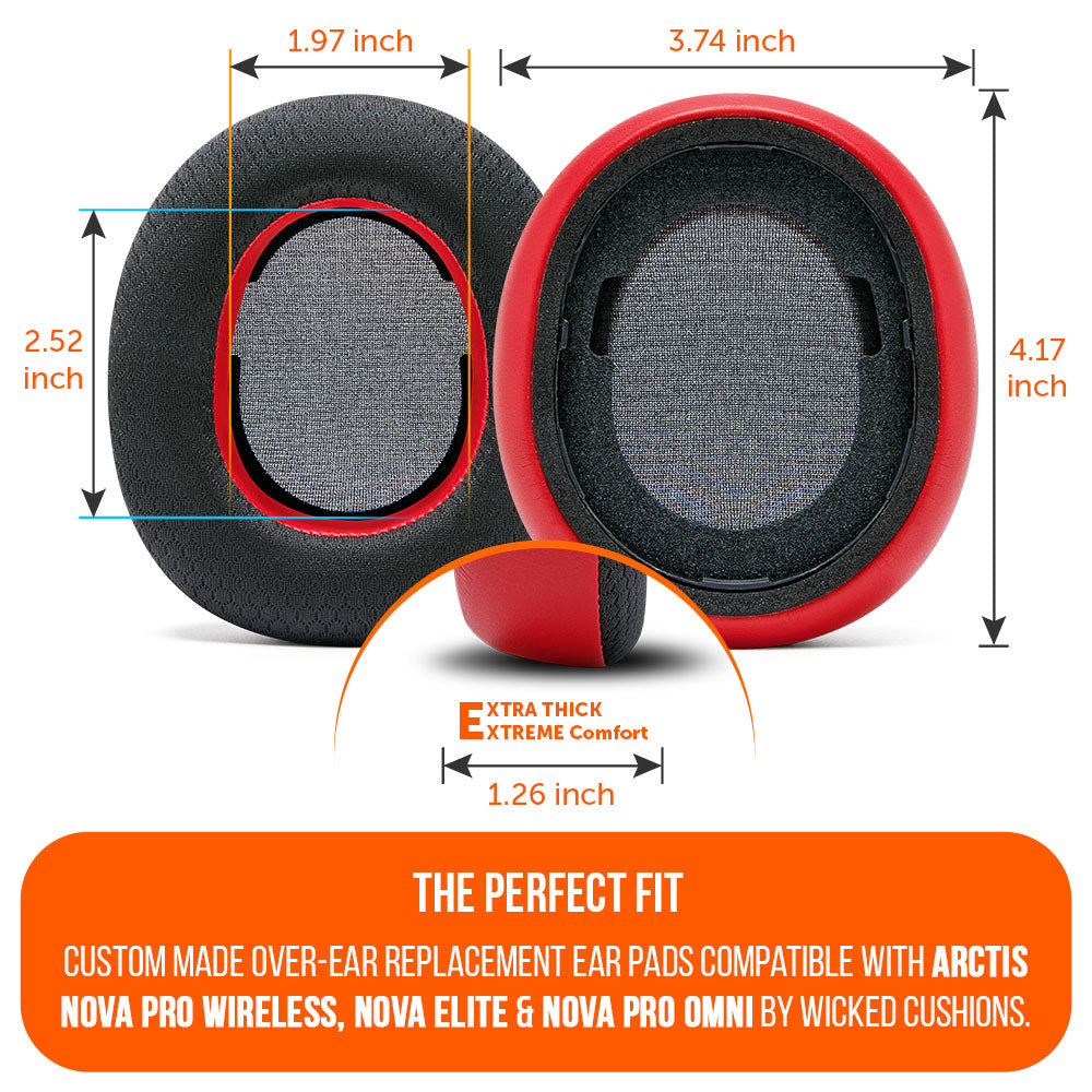 Arctis Nova Pro Wireless, Nova Elite & Nova Pro Omni Earpads - WC FreeZe Cooling Gel