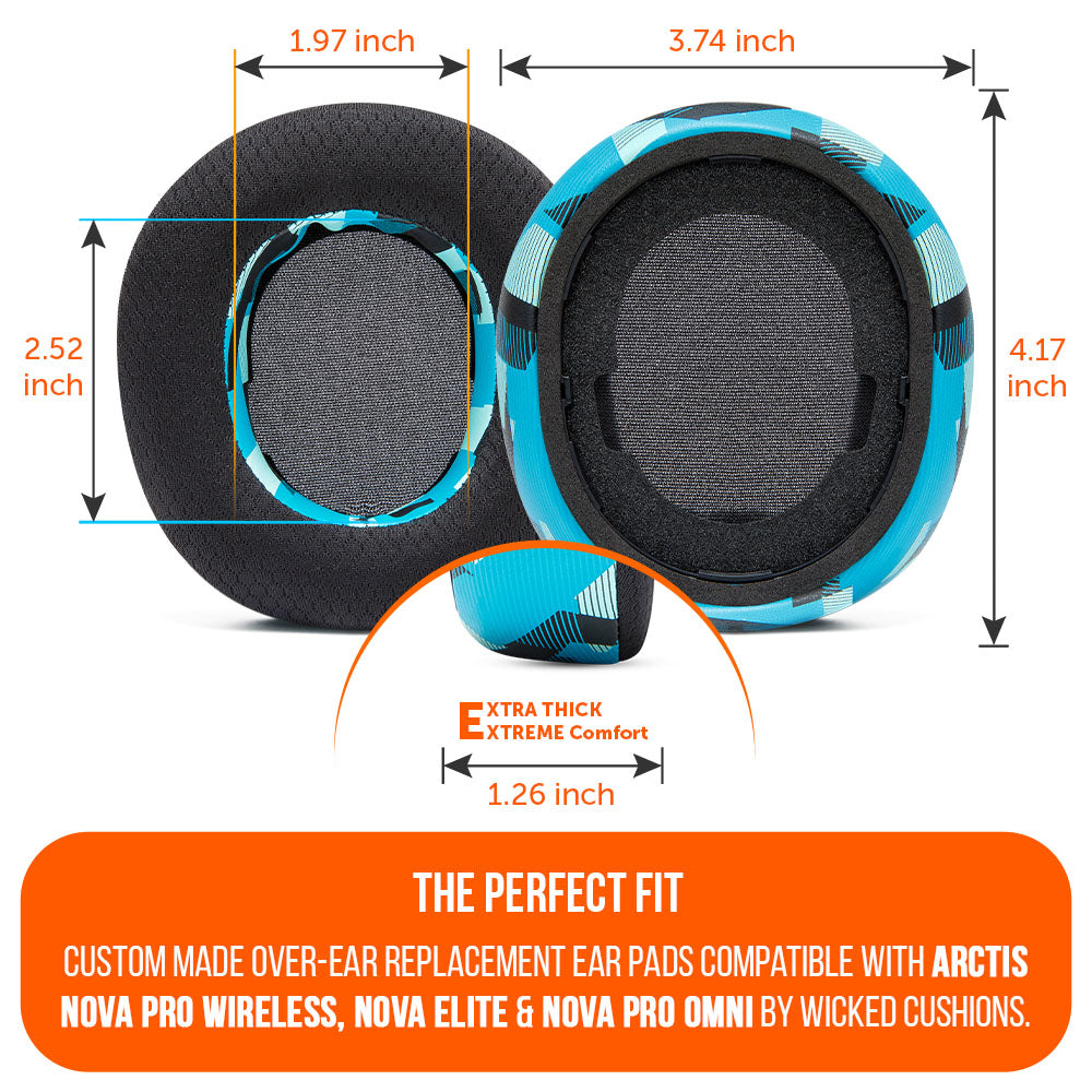 Arctis Nova Pro Wireless, Nova Elite & Nova Pro Omni Earpads - WC FreeZe Cooling Gel