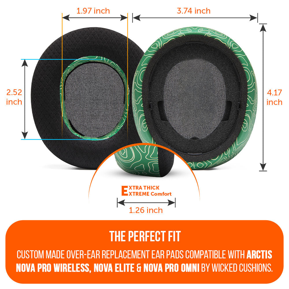 Arctis Nova Pro Wireless, Nova Elite & Nova Pro Omni Earpads - WC FreeZe Cooling Gel